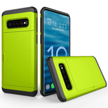 Load image into Gallery viewer, Samsung Galaxy S10 Slim Armor Card Slide Case
