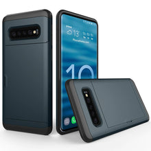 Load image into Gallery viewer, Samsung Galaxy S10 Slim Armor Card Slide Case
