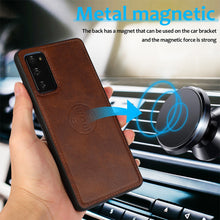 Load image into Gallery viewer, Magnetic Split PU Leather Flip Wallet Cover Case for Samsung Galaxy S20 FE

