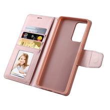 Load image into Gallery viewer, Samsung Galaxy A72 (4G/5G) Hanman Mill Leather Cardholder Case

