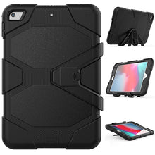 Load image into Gallery viewer, iPad 7 / 8 (10.2&quot;) Shockproof Foldable Kickstand Case - Black
