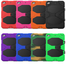 Load image into Gallery viewer, iPad 7 / 8 (10.2&quot;) Shockproof Foldable Kickstand Case - Black
