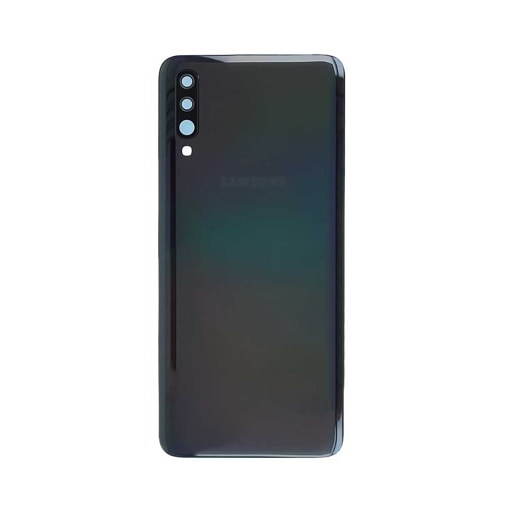 Rear Cover Glass For Samsung Galaxy A70 A705F - Black