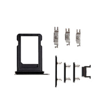 Load image into Gallery viewer, SIM Card Tray and Side Button for iPhone X - Black
