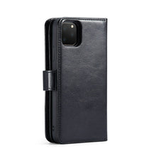 Load image into Gallery viewer, iPhone 11 BRG Leather Wallet Flip 9 Card-Slot Detachable Case
