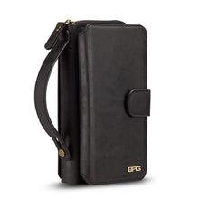 Load image into Gallery viewer, iPhone 6 / 7 / 8 BRG Leather Purse 12 Card-Slot Detachable Case
