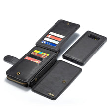 Load image into Gallery viewer, Samsung Galaxy S10e BRG Leather Purse 12 Card-Slot Detachable Case
