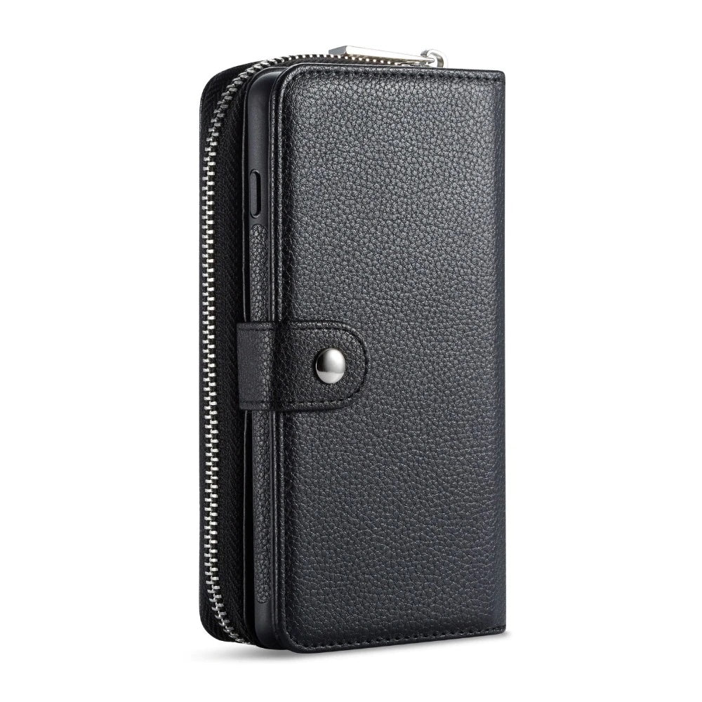 Samsung Galaxy S10 Plus BRG Leather Purse 3 Card-Slot Detachable Case