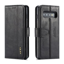 Load image into Gallery viewer, Samsung Galaxy S10 Plus BRG Leather Wallet 2 Card-Slot Detachable Case
