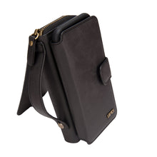 Load image into Gallery viewer, iPhone XR BRG Leather Purse 12 Card-Slot Detachable Case
