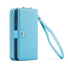 Load image into Gallery viewer, iPhone 11 Pro BRG Leather Purse 3 Card-Slot Detachable Case
