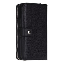 Load image into Gallery viewer, iPhone 7 / 8 BRG Leather Purse 3 Card-Slot Detachable Case
