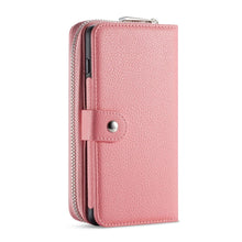 Load image into Gallery viewer, Samsung Galaxy S8 BRG Leather Purse 3 Card-Slot Detachable Case
