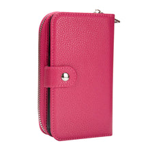 Load image into Gallery viewer, iPhone XS MAX BRG Leather Purse 3 Card-Slot Detachable Case
