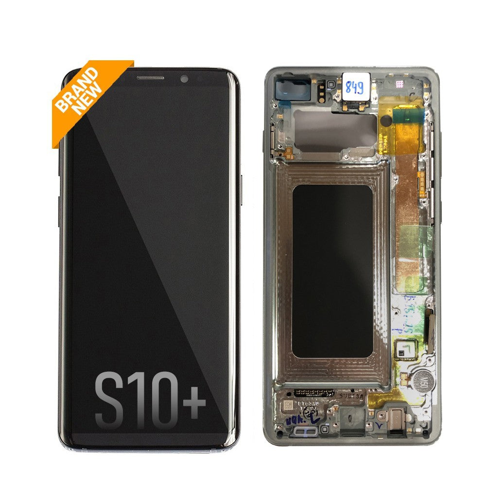 Samsung Galaxy S10 Plus OLED Screen Digitizer Replacement (Brand New) G975F - Majestic Black