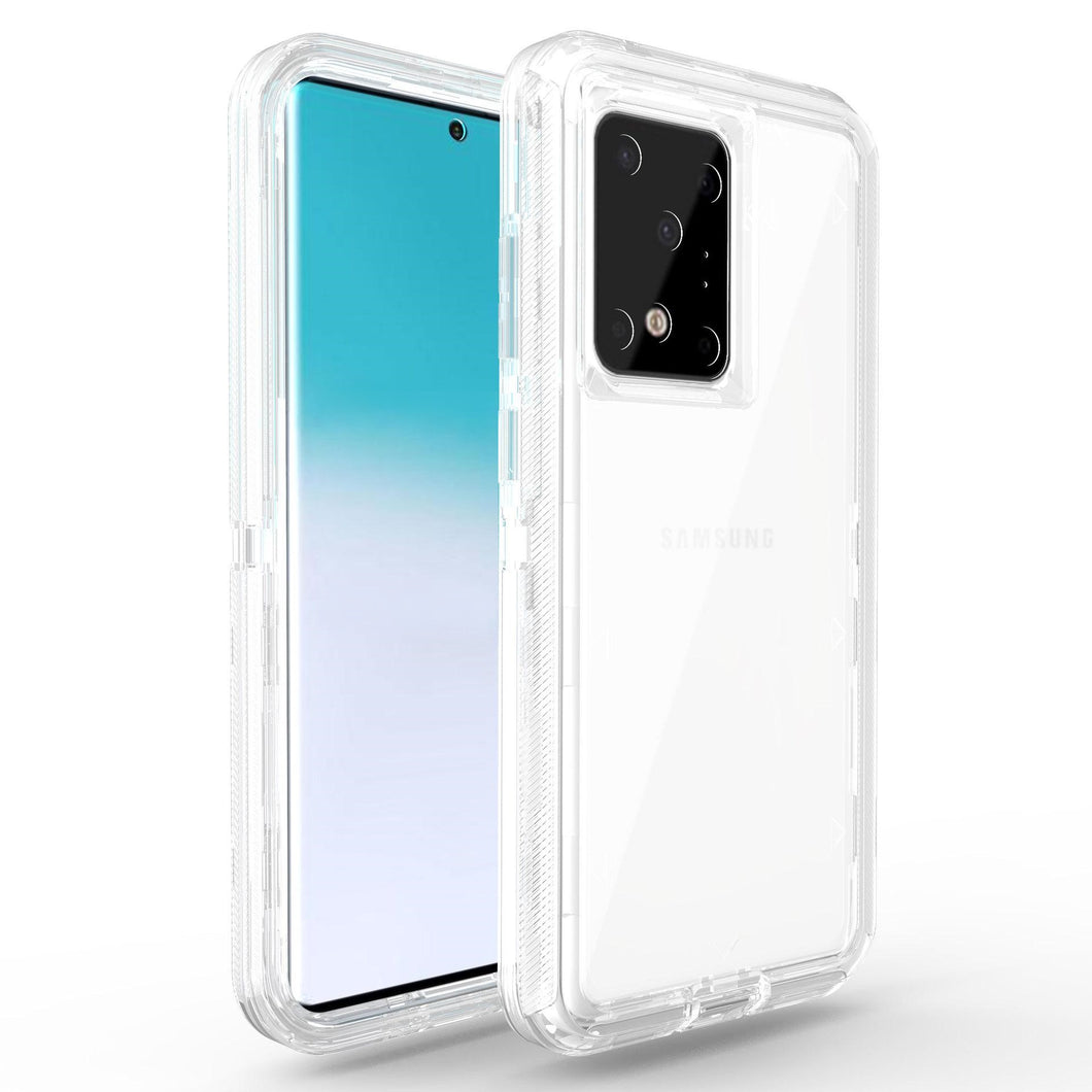 Samsung Galaxy S20 Transparent Hybrid Case