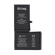 Load image into Gallery viewer, iPhone X Battery Replacement with Adhesive Strips 2716mAh
