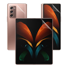 Load image into Gallery viewer, Samsung Galaxy Z Fold 3 Hydrogel Film Front &amp; Back Screen Protector Set
