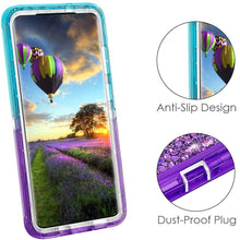 Load image into Gallery viewer, Samsung Galaxy S20 Liquid Glitter Gradient Shockproof Case
