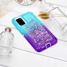 Load image into Gallery viewer, Samsung Galaxy S20 Liquid Glitter Gradient Shockproof Case
