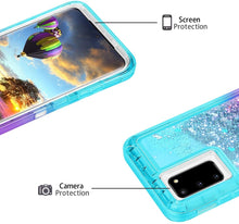 Load image into Gallery viewer, Samsung Galaxy S20 Liquid Glitter Gradient Shockproof Case
