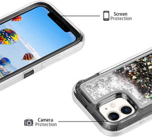 Load image into Gallery viewer, iPhone 11 Liquid Glitter Shockproof Case

