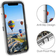 Load image into Gallery viewer, iPhone XS Max Liquid Glitter Shockproof Case
