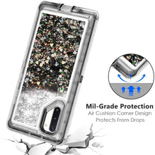 Load image into Gallery viewer, Samsung Galaxy Note 10 Liquid Glitter Shockproof Case
