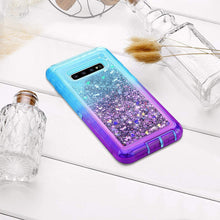Load image into Gallery viewer, Samsung Galaxy S10 Liquid Glitter Gradient Shockproof Case

