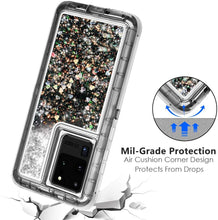 Load image into Gallery viewer, Samsung Galaxy S20 Ultra Liquid Glitter Shockproof Case
