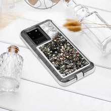 Load image into Gallery viewer, Samsung Galaxy S20 Ultra Liquid Glitter Shockproof Case
