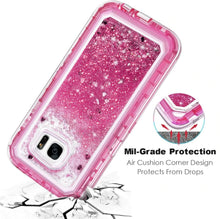 Load image into Gallery viewer, Samsung Galaxy S7 Liquid Glitter Shockproof Case
