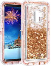 Load image into Gallery viewer, Samsung Galaxy S9 Liquid Glitter Shockproof Case
