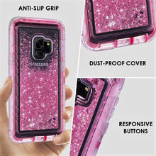 Load image into Gallery viewer, Samsung Galaxy S9 Liquid Glitter Shockproof Case
