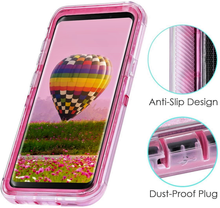 Load image into Gallery viewer, Samsung Galaxy S9 Plus Liquid Glitter Shockproof Case
