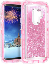 Load image into Gallery viewer, Samsung Galaxy S9 Plus Liquid Glitter Shockproof Case
