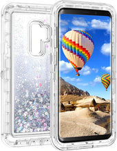 Load image into Gallery viewer, Samsung Galaxy S9 Plus Liquid Glitter Shockproof Case

