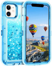 Load image into Gallery viewer, iPhone 11 Liquid Glitter Shockproof Case
