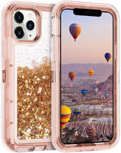Load image into Gallery viewer, iPhone 11 Pro Liquid Glitter Shockproof Case
