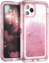 Load image into Gallery viewer, iPhone 11 Pro Liquid Glitter Shockproof Case
