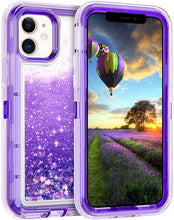 Load image into Gallery viewer, iPhone 11 Liquid Glitter Shockproof Case
