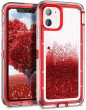 Load image into Gallery viewer, iPhone 11 Liquid Glitter Shockproof Case

