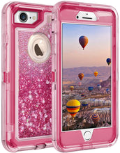 Load image into Gallery viewer, iPhone 6 / 6s / 7 / 8 Liquid Glitter Shockproof Case

