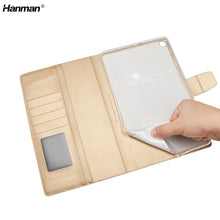 Load image into Gallery viewer, Samsung Galaxy Tab A7 (10.4&quot;) Hanman Leather Cardholder Case
