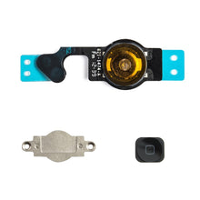 Load image into Gallery viewer, Home Button Flex Cable with Bracket for iPhone 5 - White

