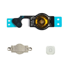 Load image into Gallery viewer, Home Button Flex Cable with Bracket for iPhone 5 - White
