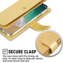 Load image into Gallery viewer, Mercury Mansoor Diary Cover Case for iPhone 14 Pro - 9 Card Pockets
