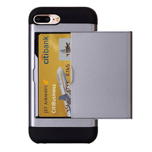 Load image into Gallery viewer, iPhone 7 Plus / 8 Plus Slim Armor Card Slide Case

