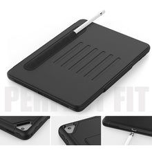 Load image into Gallery viewer, iPad 7 (10.2") Card-Holder Full Body Protection Flip Case - Black
