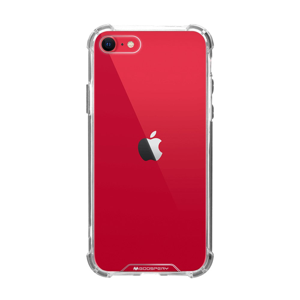 iPhone 7 / 8 / SE SUPER PROTECT Clear ShockProof Case - Mercury Goospery